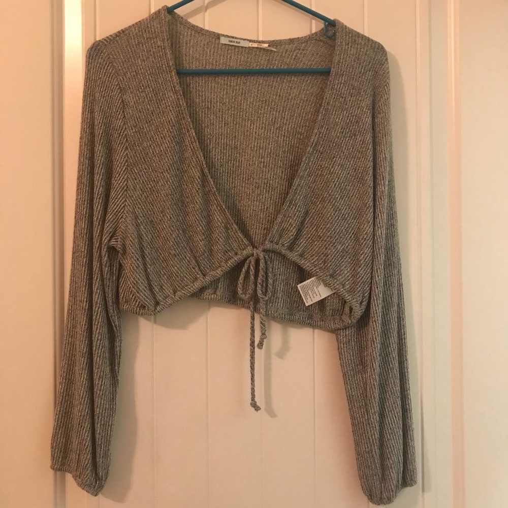 Cropped cardigan
